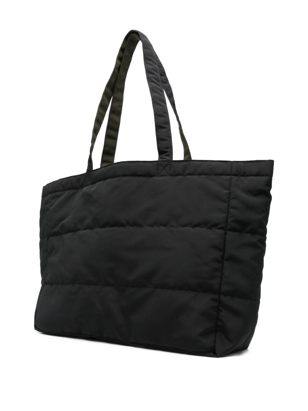 quilted logo-print tote bag - 3