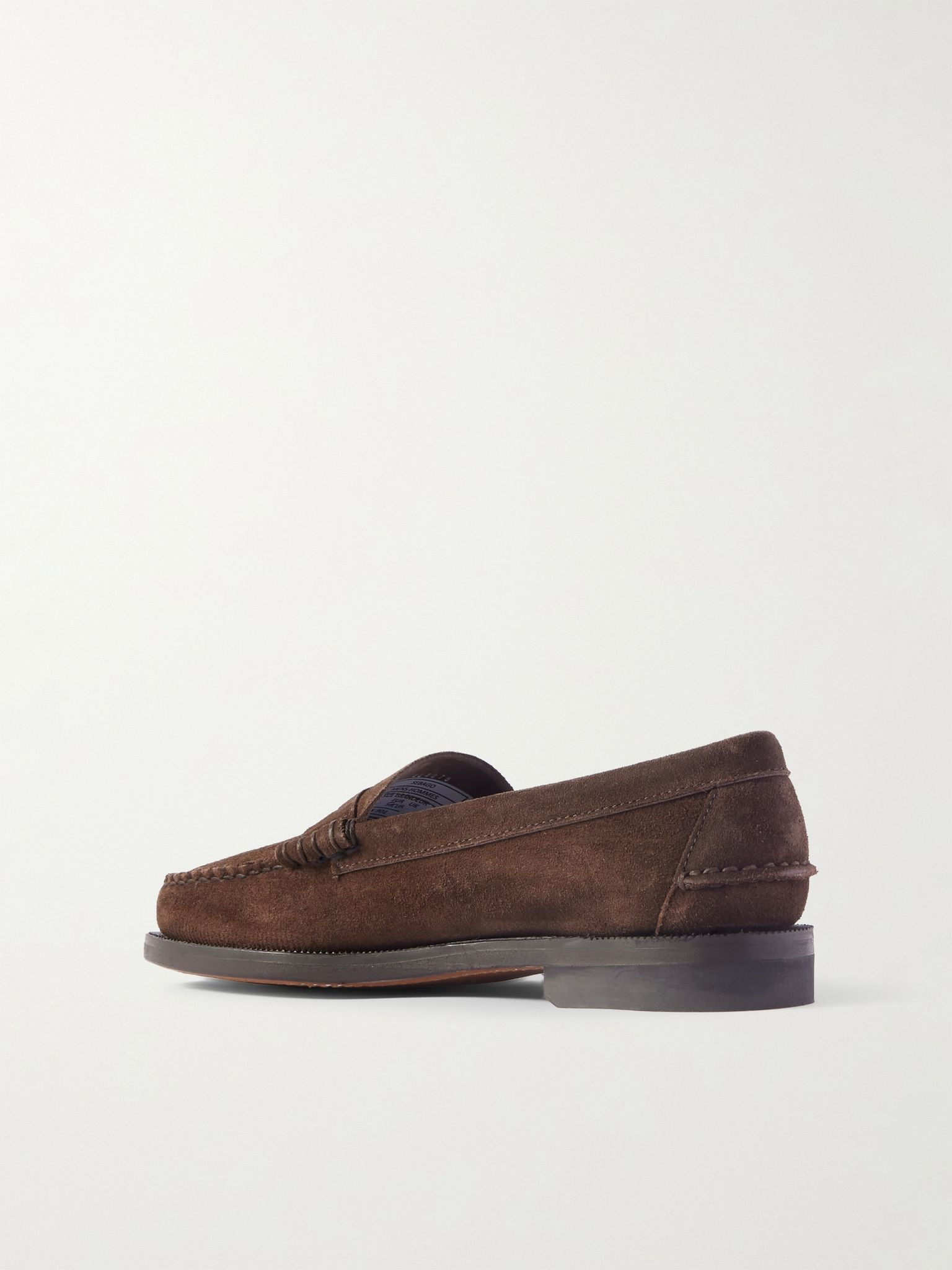 Classic Dan Suede Penny Loafers Brown - 4