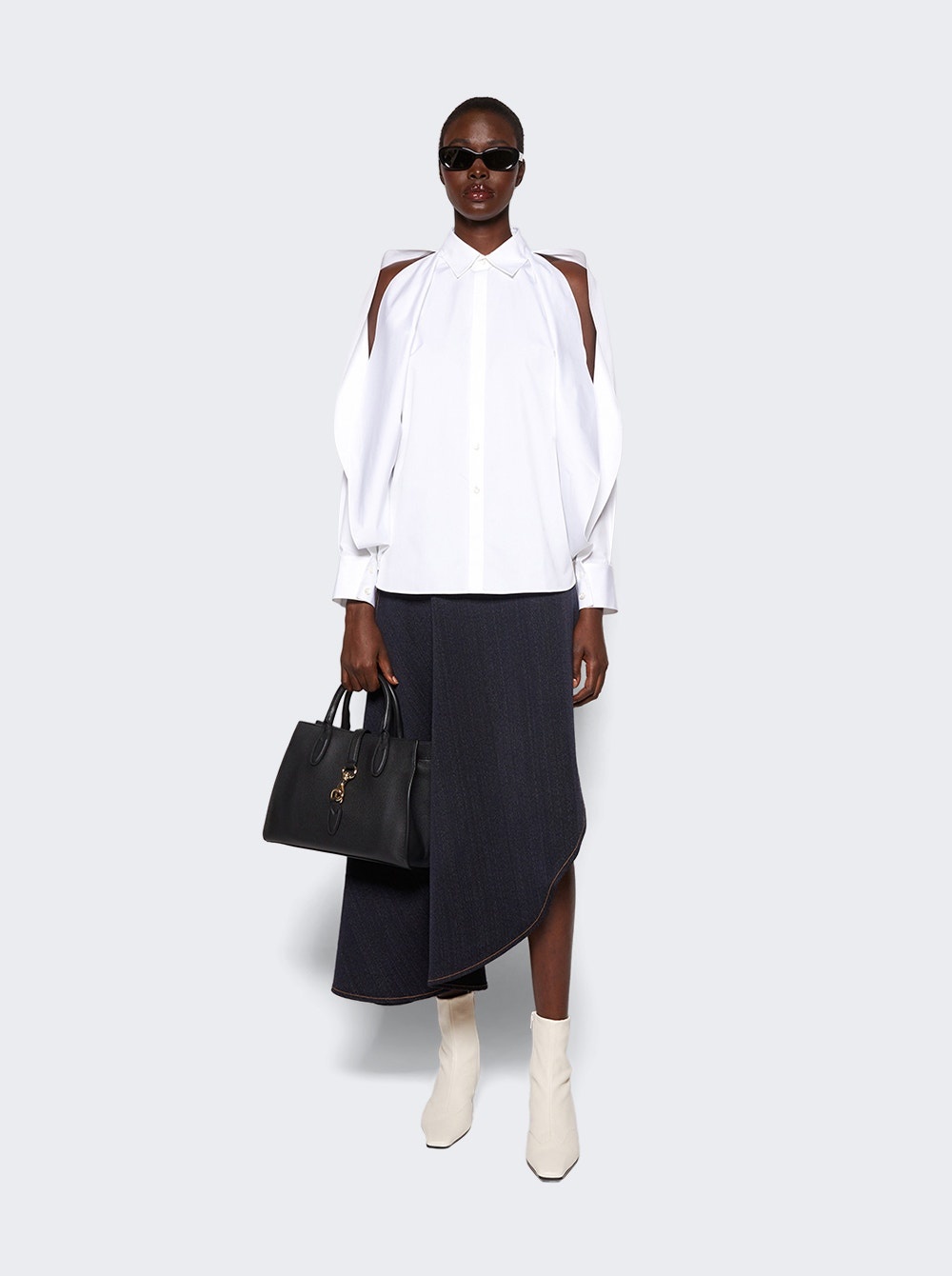 Round Shirt Blanc - 2