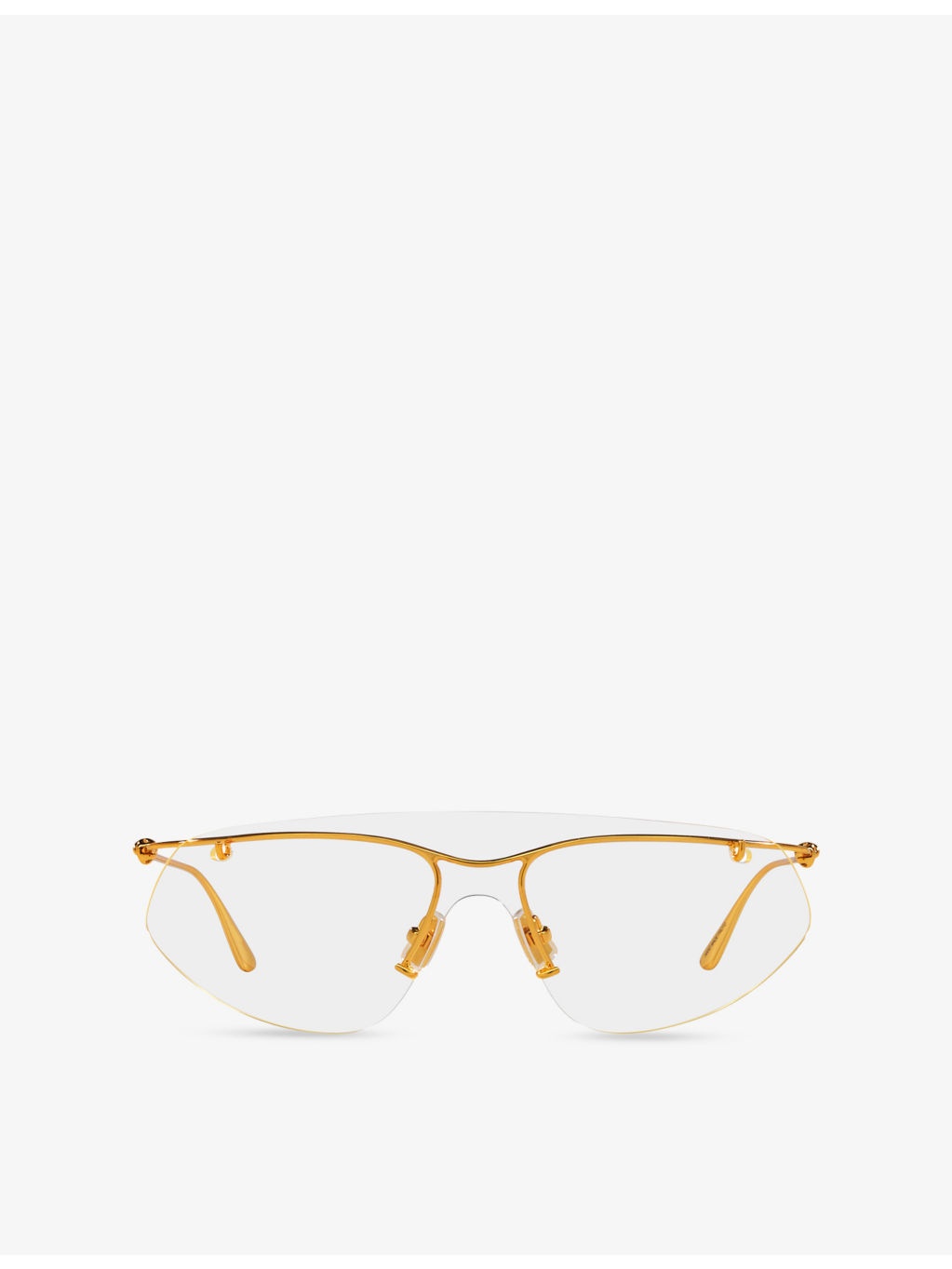 BV1272S Rectangle-Frame Metal Glasses - 1