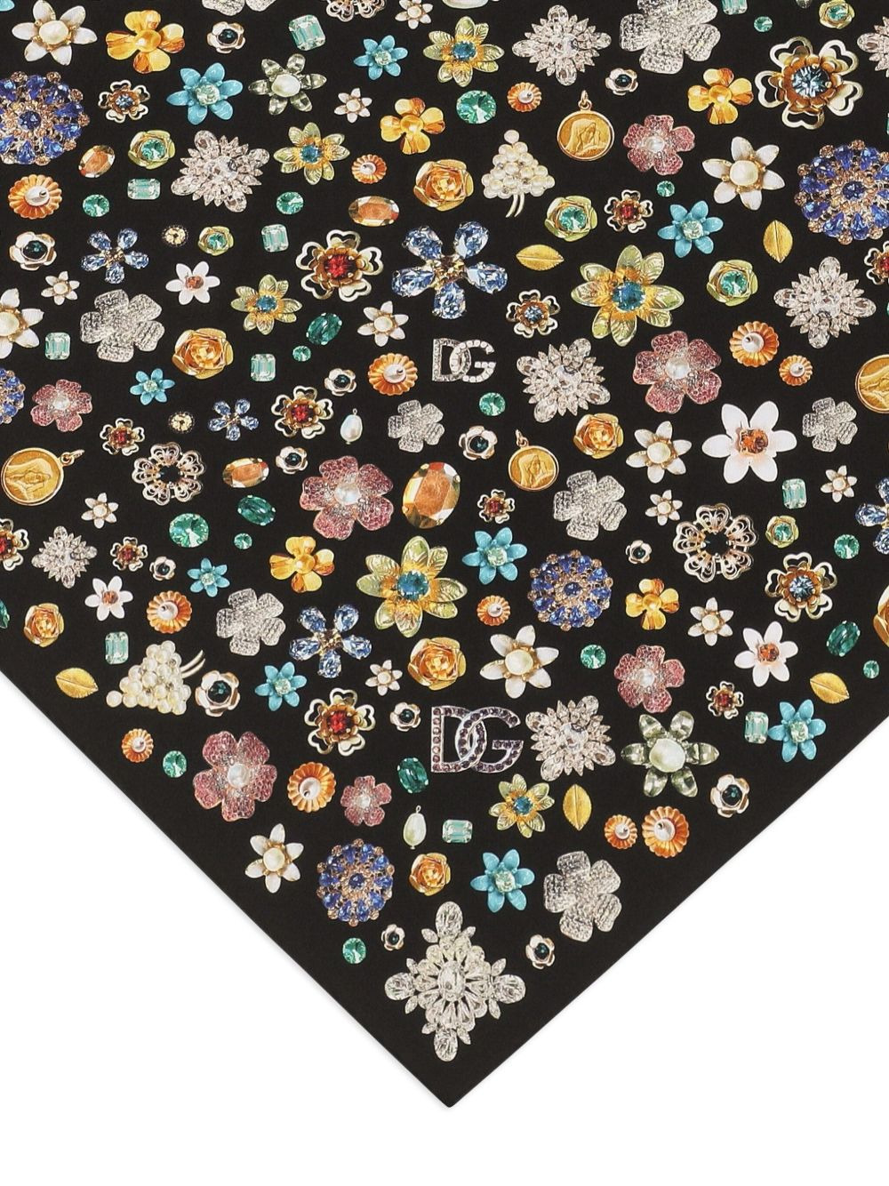 silk twill scarf - 2