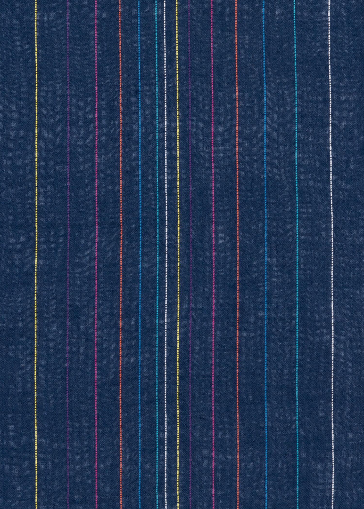 Stitch Stripe Cotton Scarf - 4