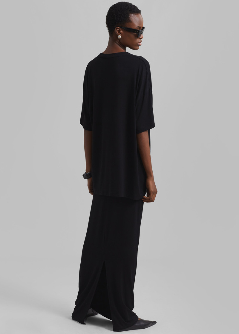 Ella Maxi Skirt - Black 8