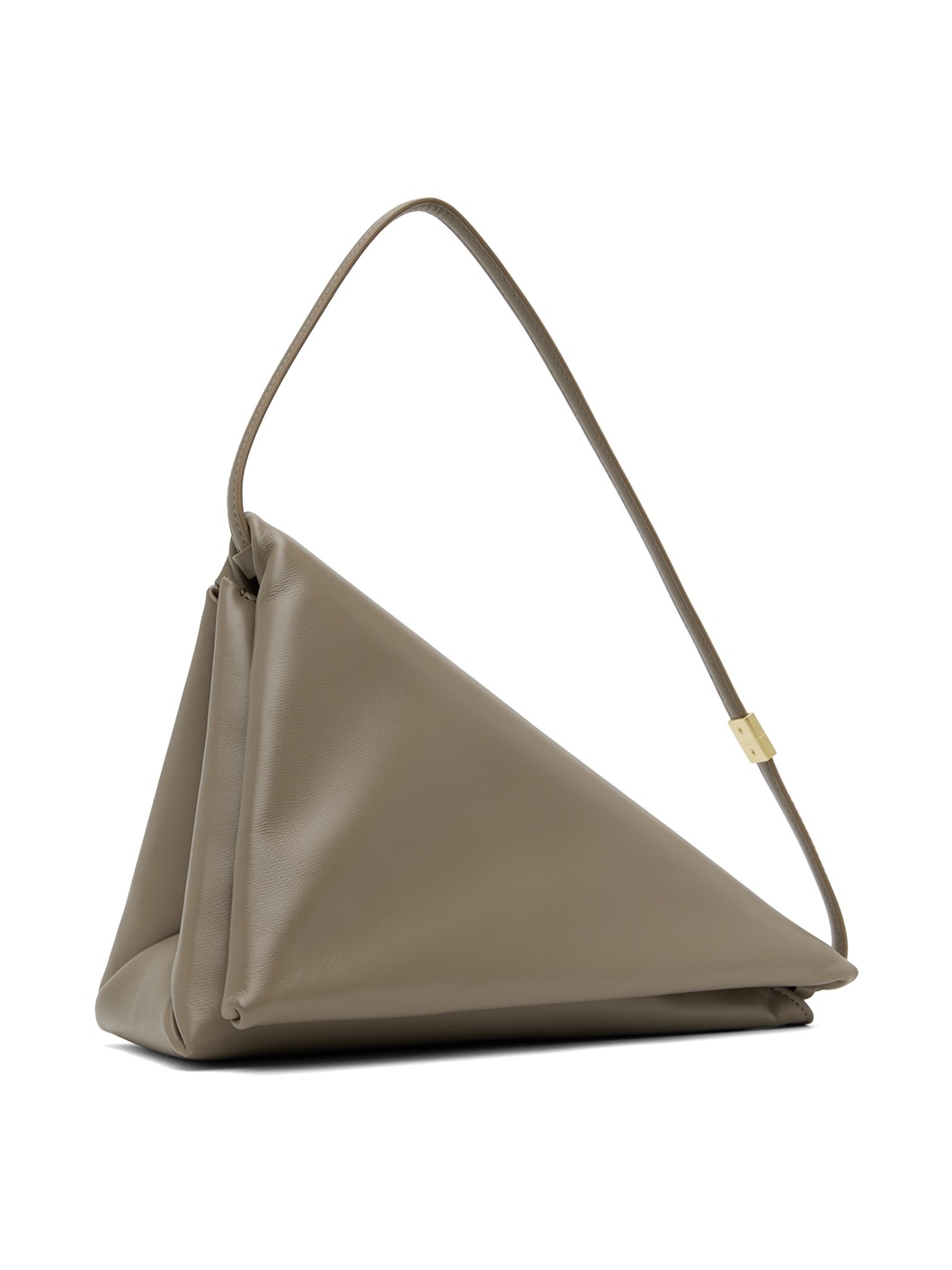 Taupe Prisma Triangle Bag - 2