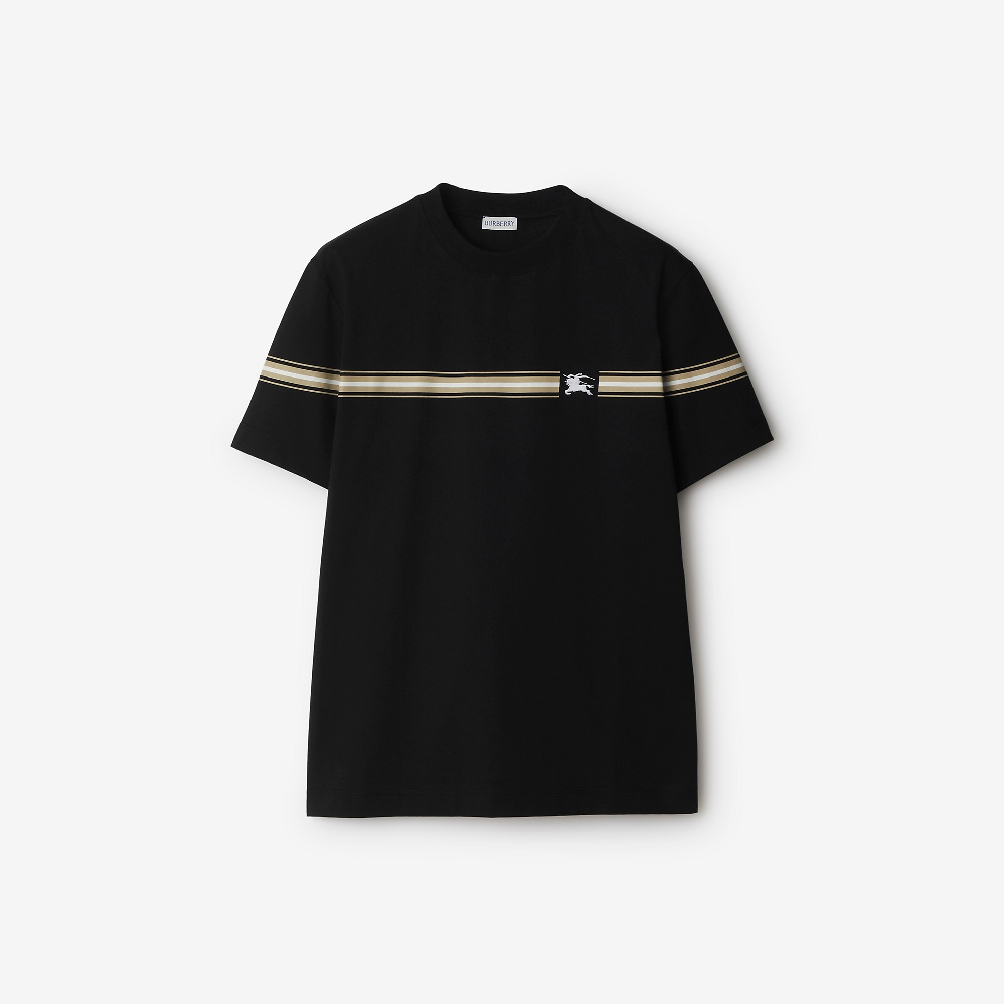 Burberry★素敵！Striped Cotton T-shirt Burberry Striped Cotton T-shirt | REVERSIBLE