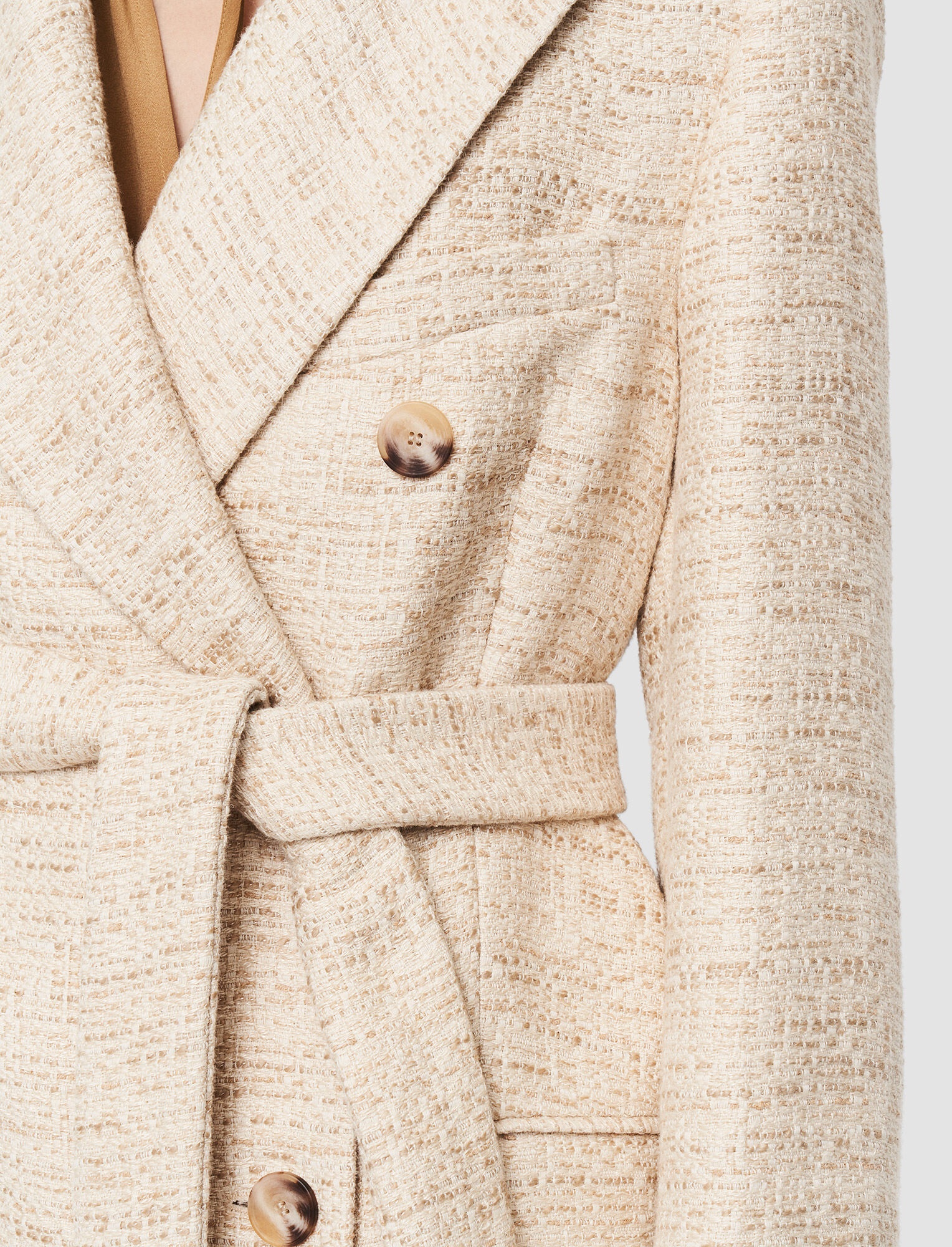 Melange Tweed Cornwall Coat - 6