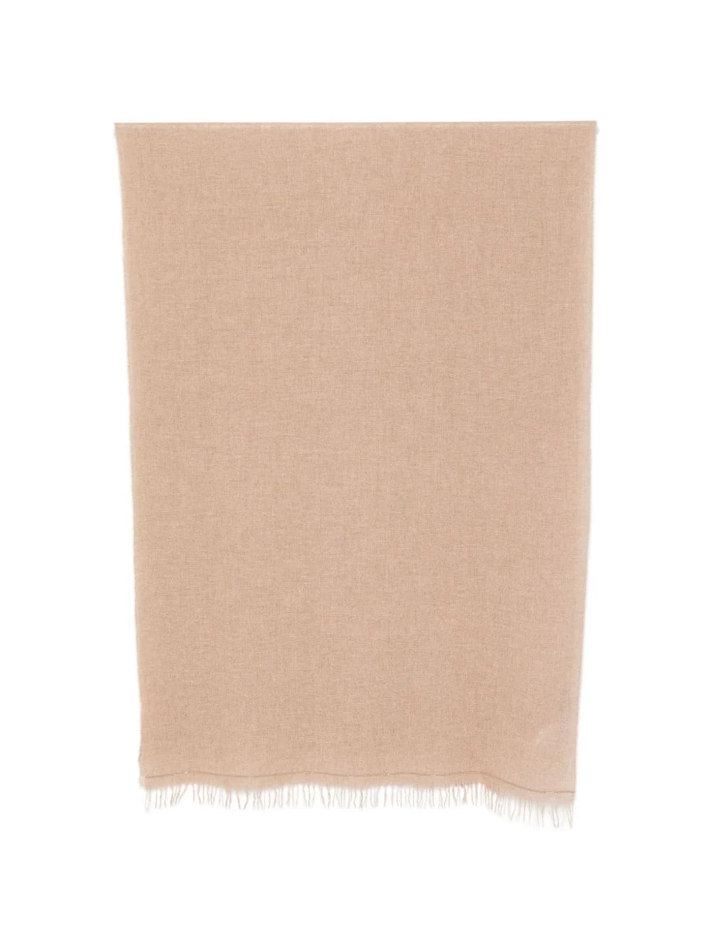 fringed-edge scarf - 1