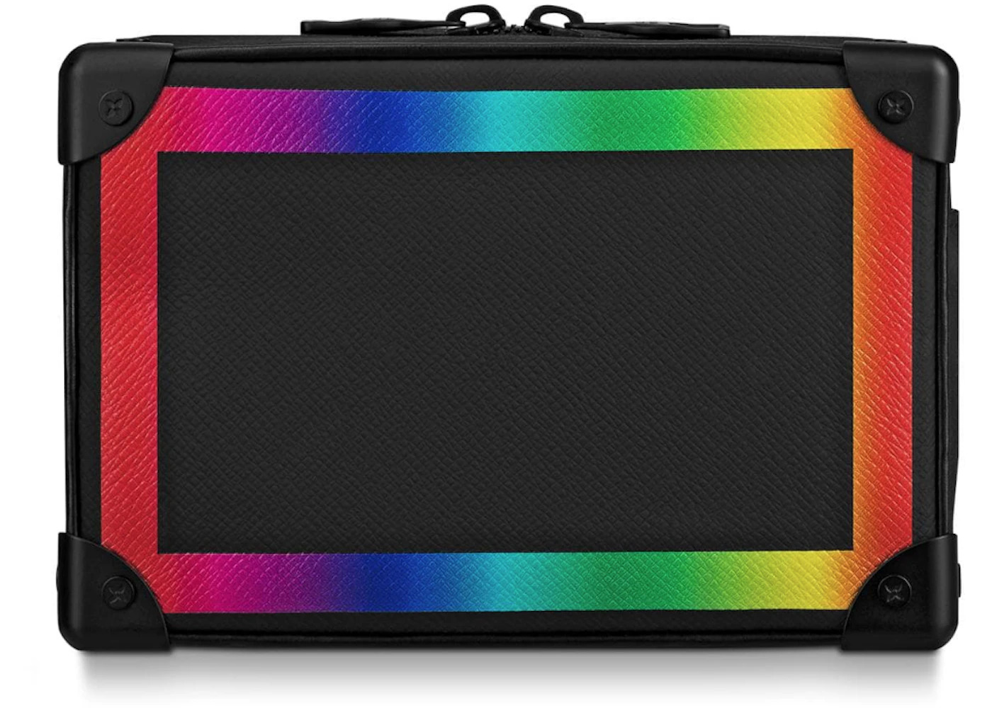 Louis Vuitton Soft Trunk Taiga Mini Black/Rainbow - 2