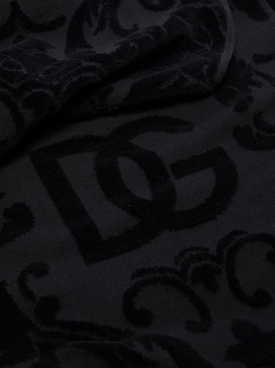 Dolce & Gabbana Barocco logo-jacquard towels (set of five) outlook