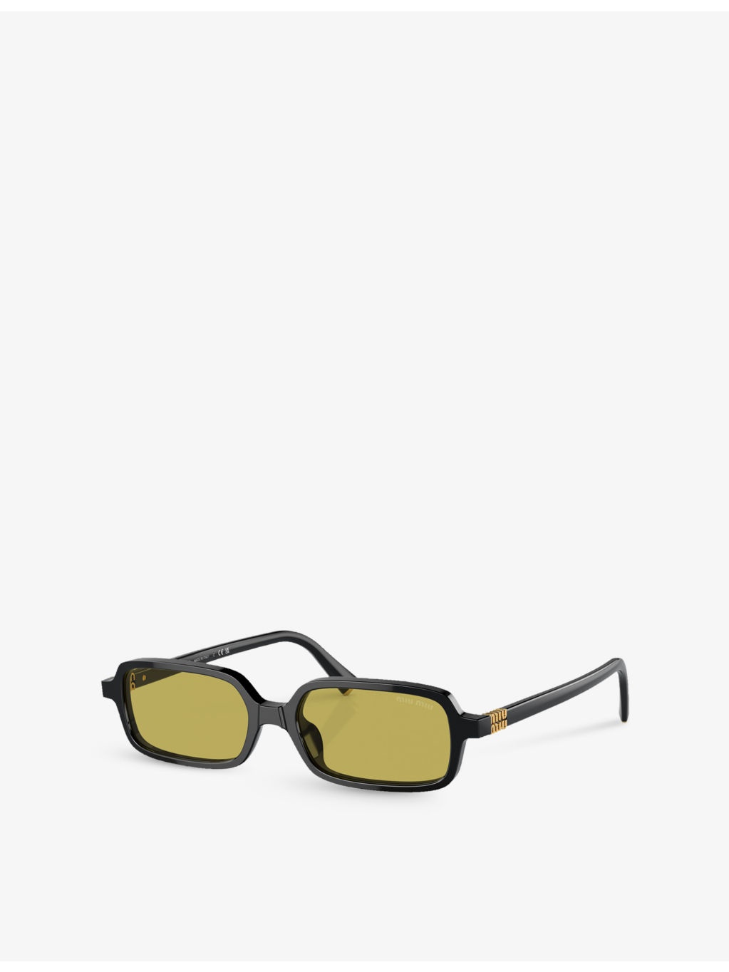 MU 11ZS rectangle-frame acetate sunglasses - 2