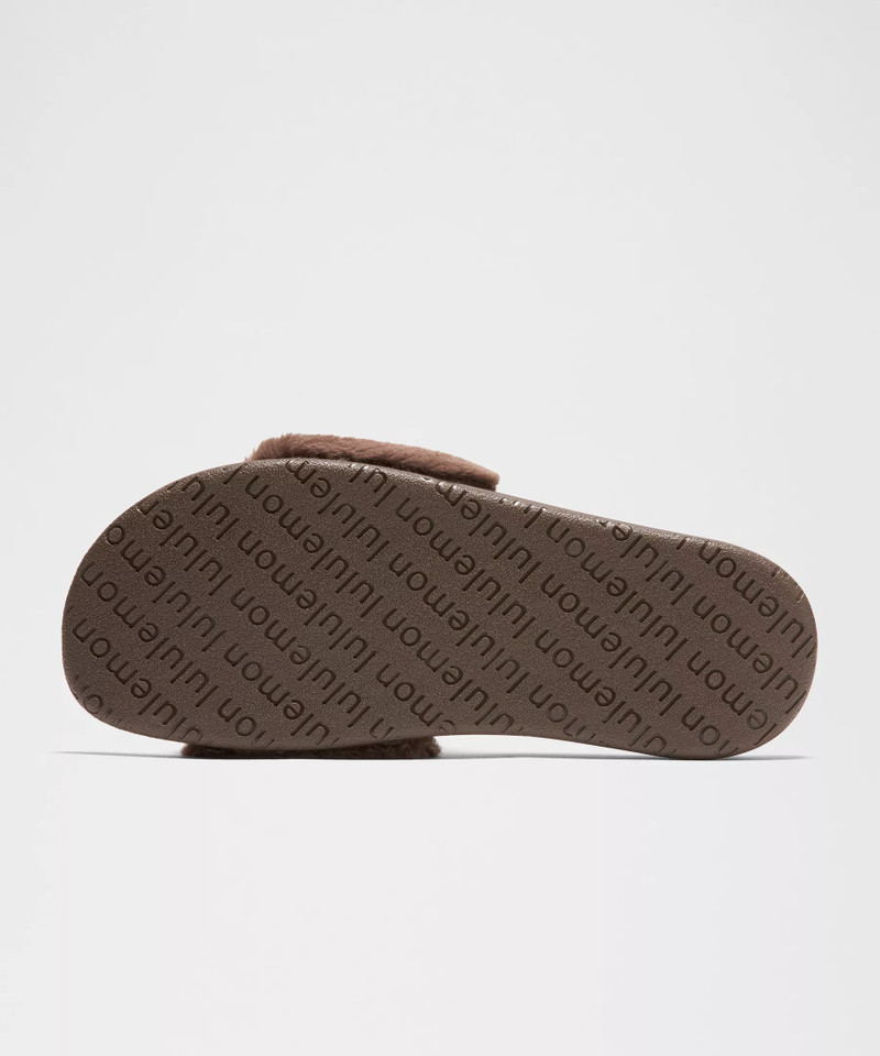 Women's Restfeel Faux Fur Slide 6