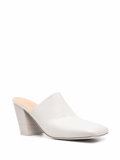 Marsèll square-toe leather mules outlook