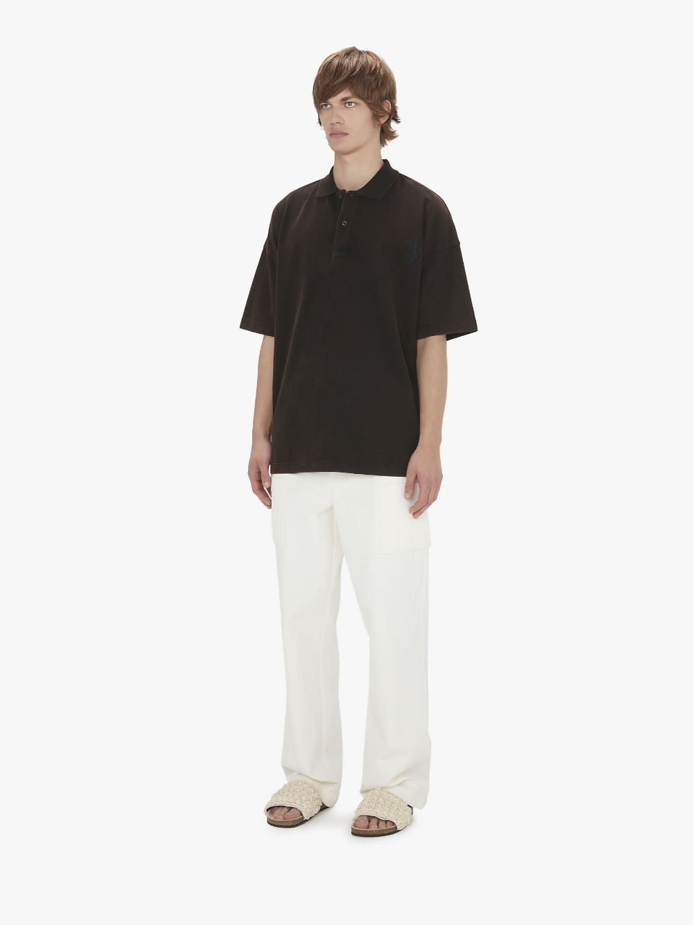 POLO SHIRT WITH LOGO EMBROIDERY - 4