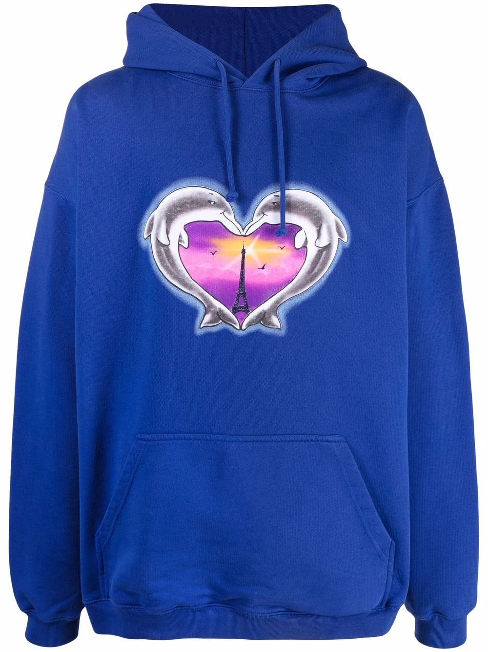 Dolphins Heart logo hoodie - 1