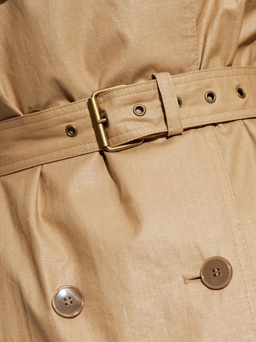 belted trench coat - 4