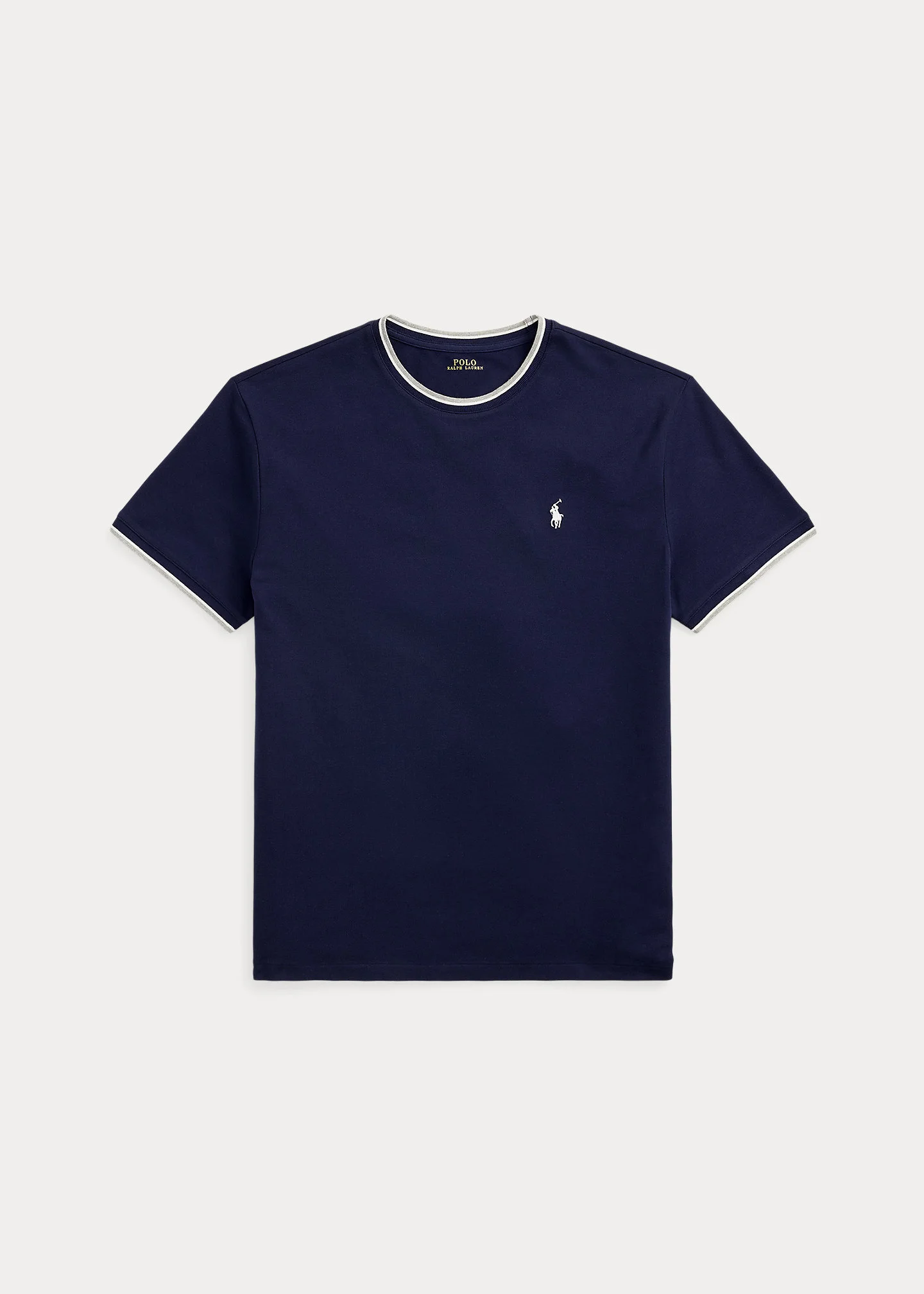 Classic Fit Stretch Mesh T-Shirt - 1