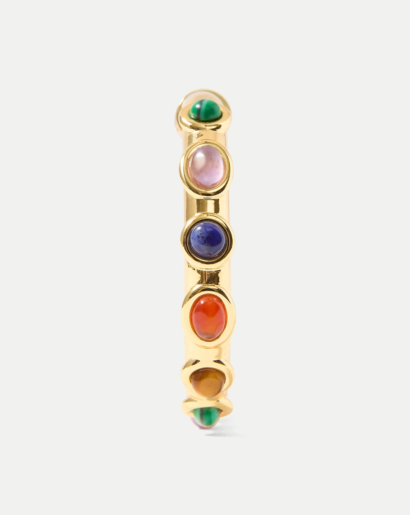 CABOCHON EMBELLISHED HOOP - 3