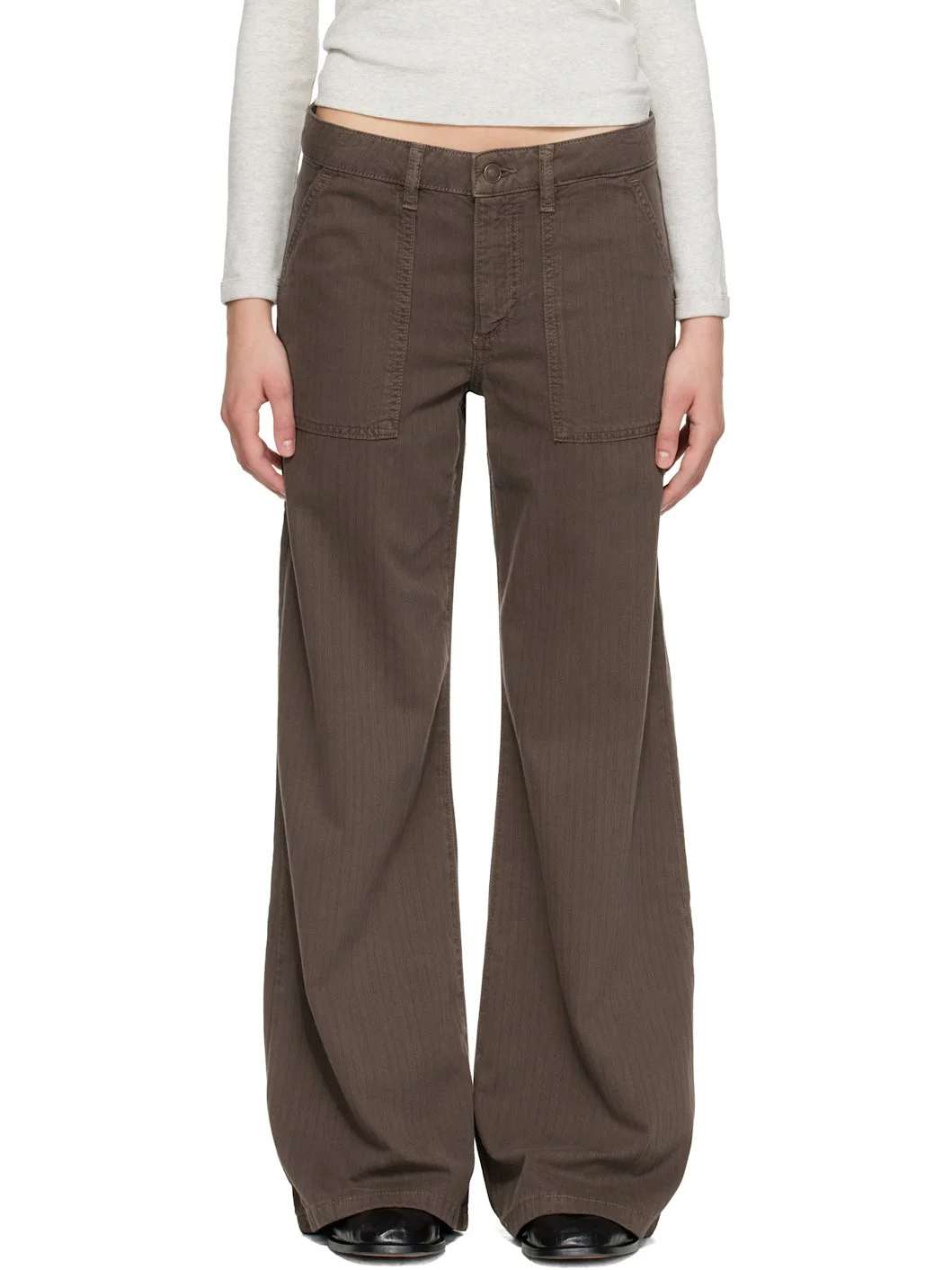 Brown Guell Trousers - 1