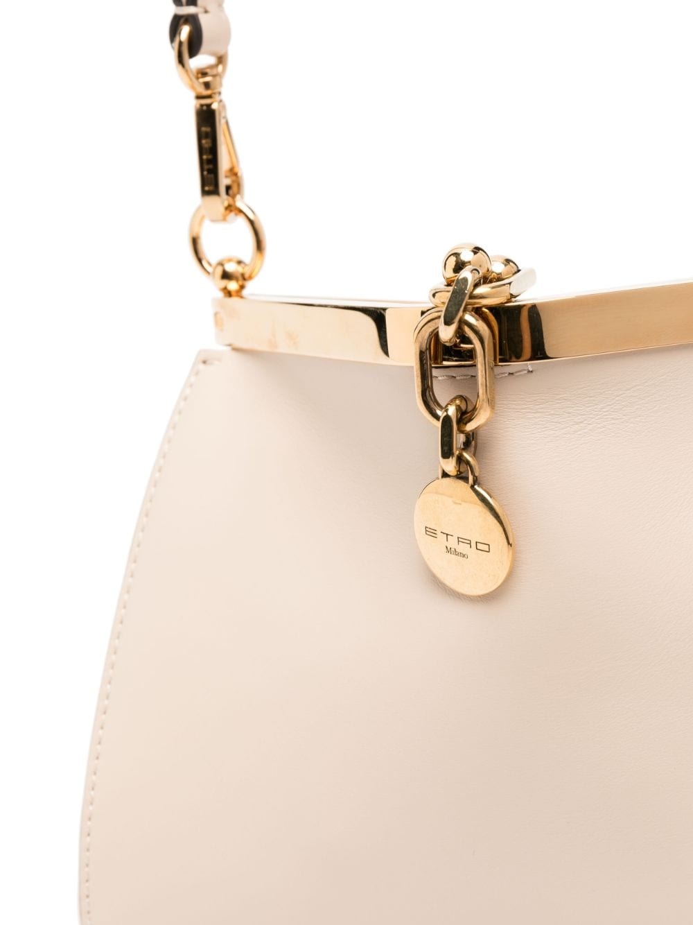 Vela leather shoulder bag - 5