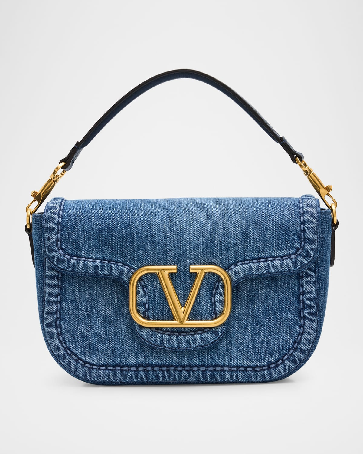 Alltime VLOGO Denim Shoulder Bag - 1