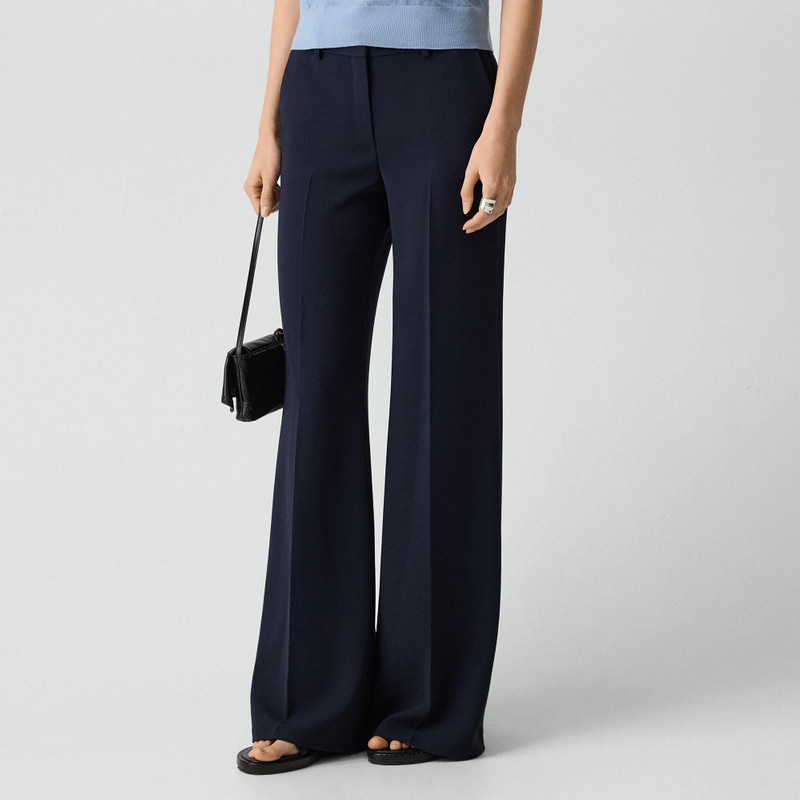 Fluid Flare Pant in Admiral Crepe 5