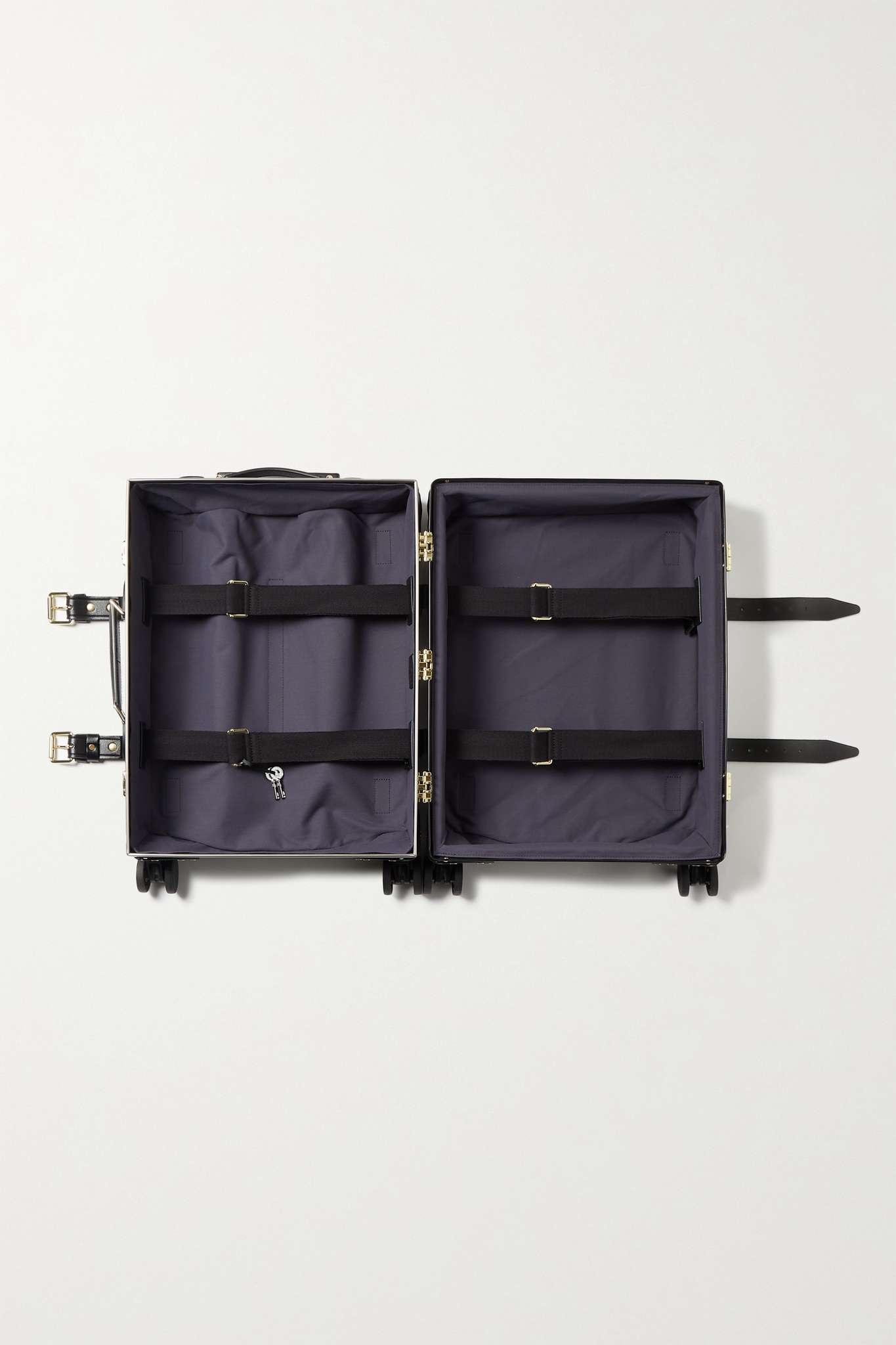 Centenary Carry-On leather-trimmed suitcase - 6