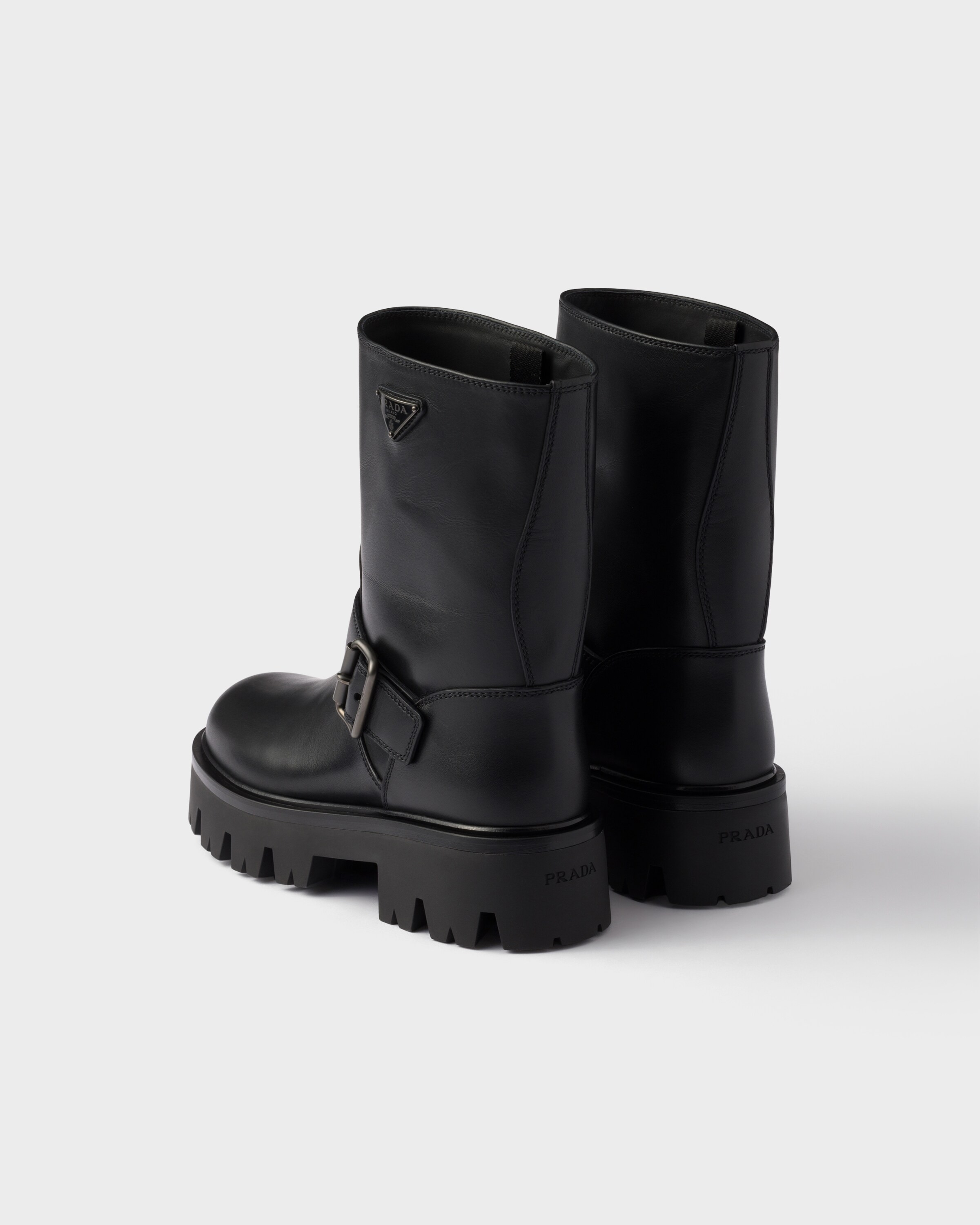 Leather booties - 4