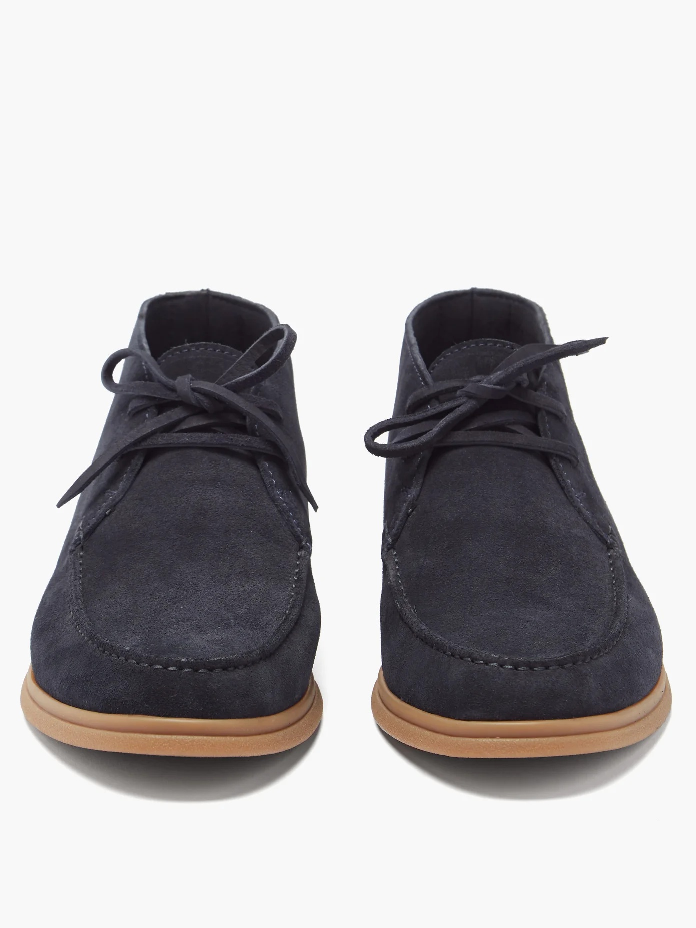 Suede desert boots - 5