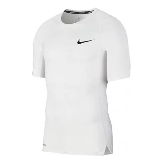 Nike Pro Training Tight Tops Short Sleeve White BV5632-100 - 1