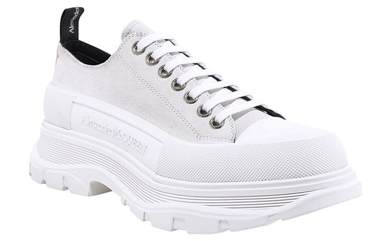 Alexander McQueen Tread Slick Lace-Up 'White' 627225WHBGU9089 - 3