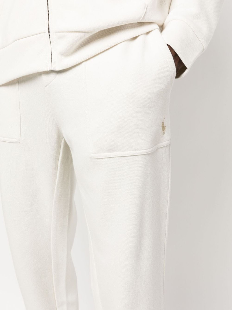drawstring-waist jersey track pants 5