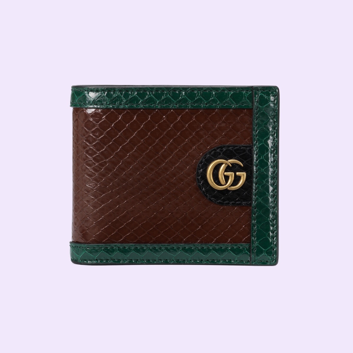 Gucci Nojum Ophidia python bifold wallet - 1