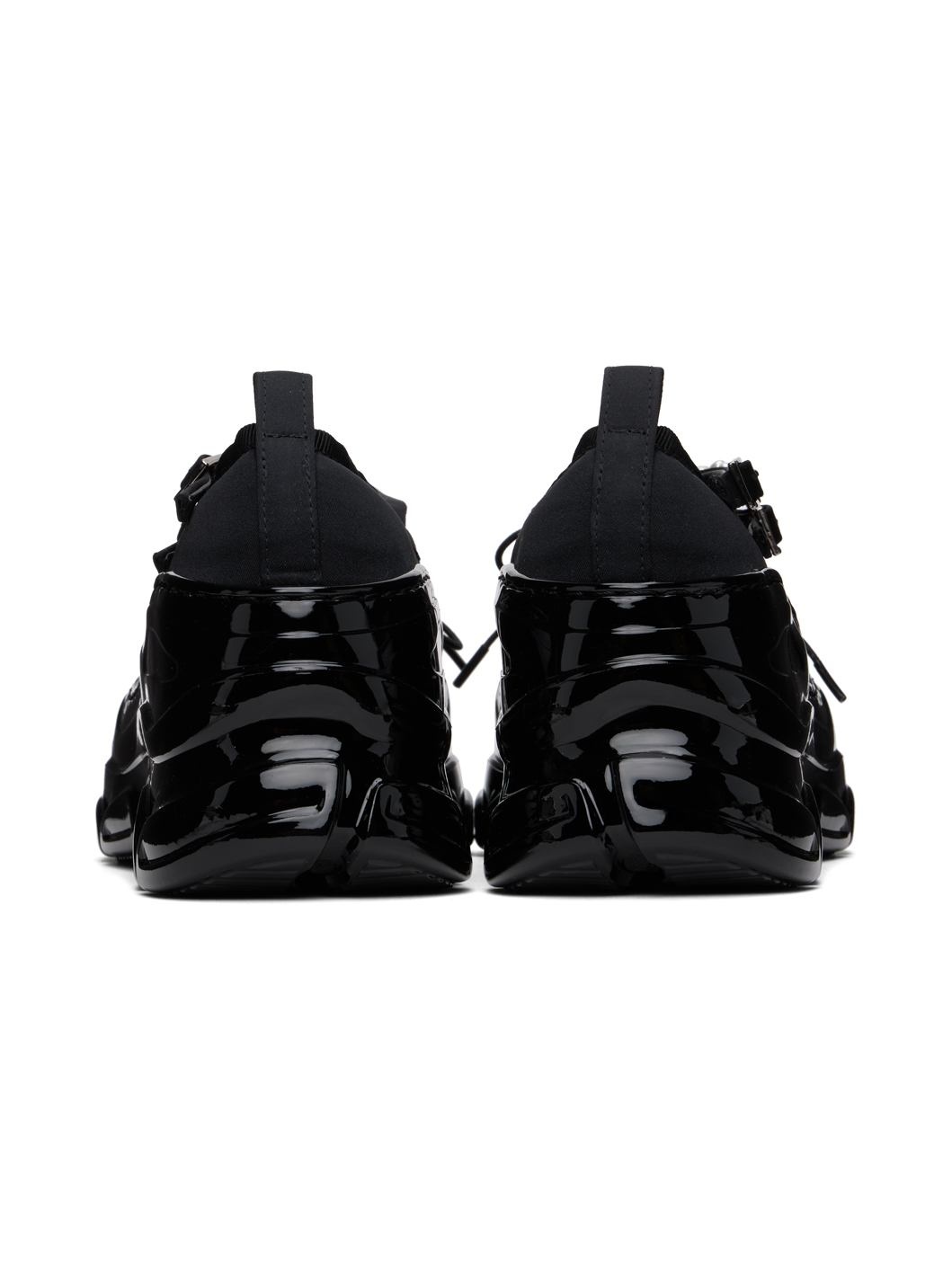 Black Beaded Tracker Ballerina Sneakers - 2