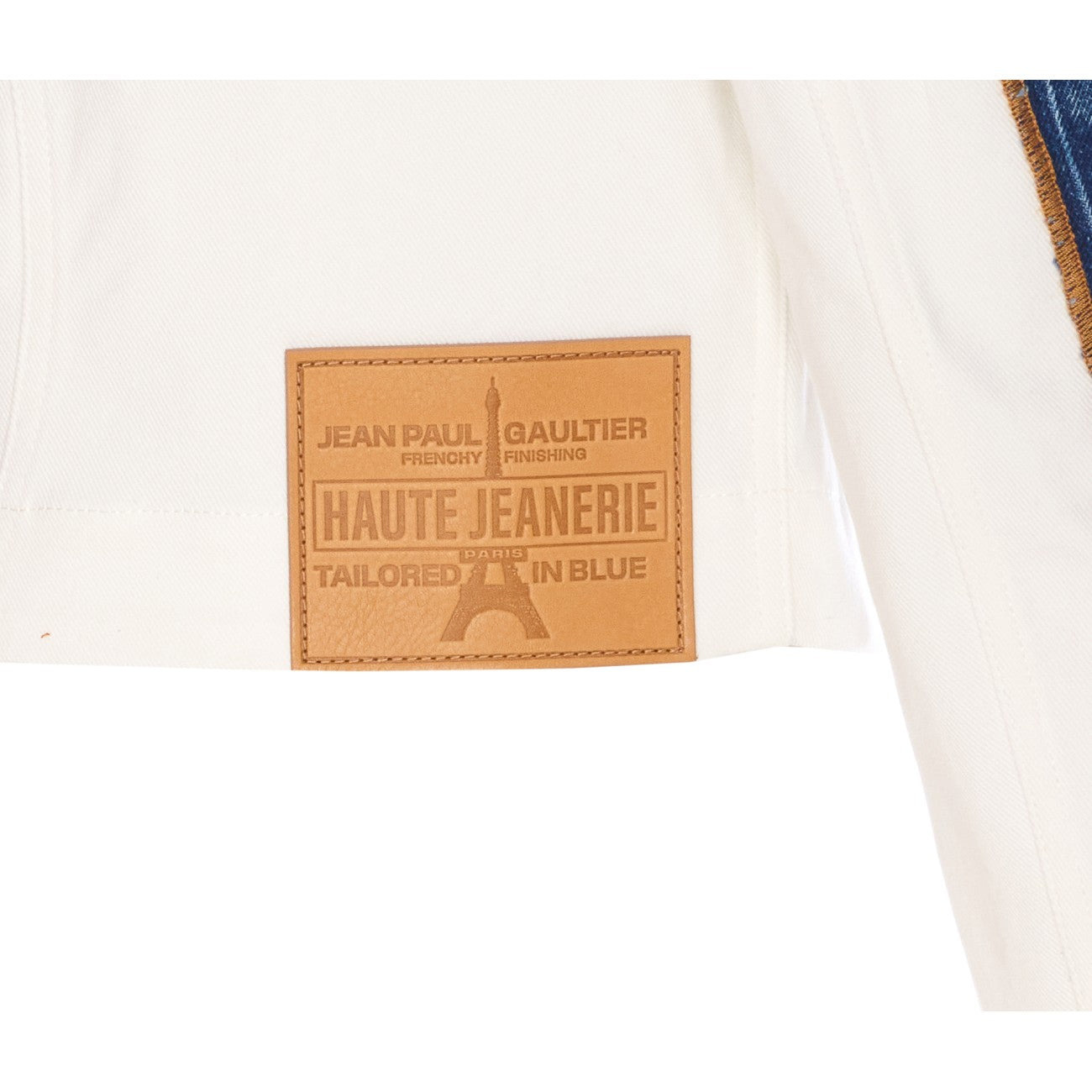 Jean Paul Gaultier Women Petit Grand Trompe L'oeil Denim Jacket - 3
