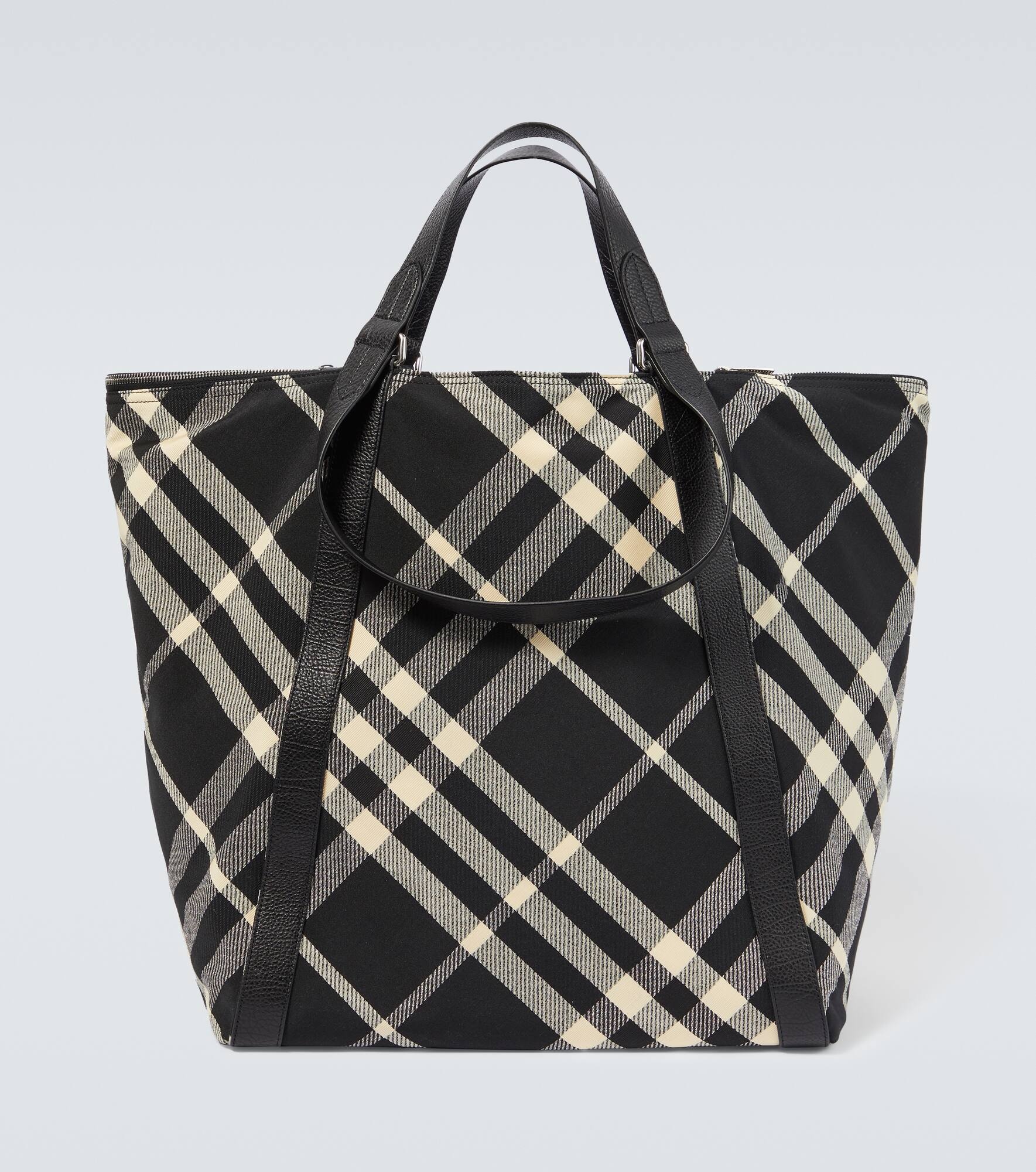 Field Large Burberry Check tote bag - 1