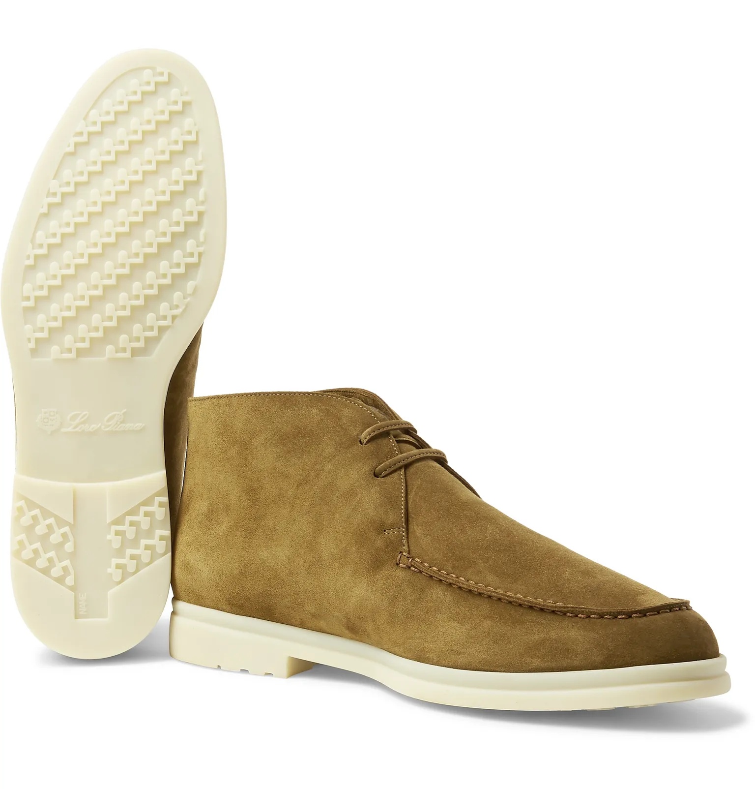 Walk and Walk Cashmere-Lined Suede Boots - 10