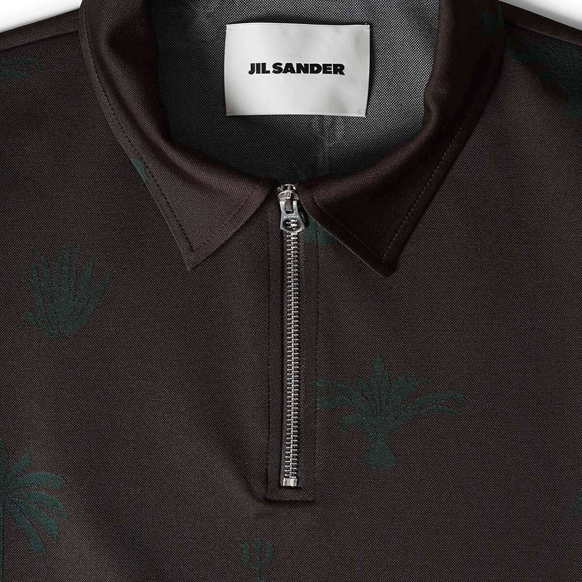 Jil Sander Short-Sleeve Polo 'Brown' - 3