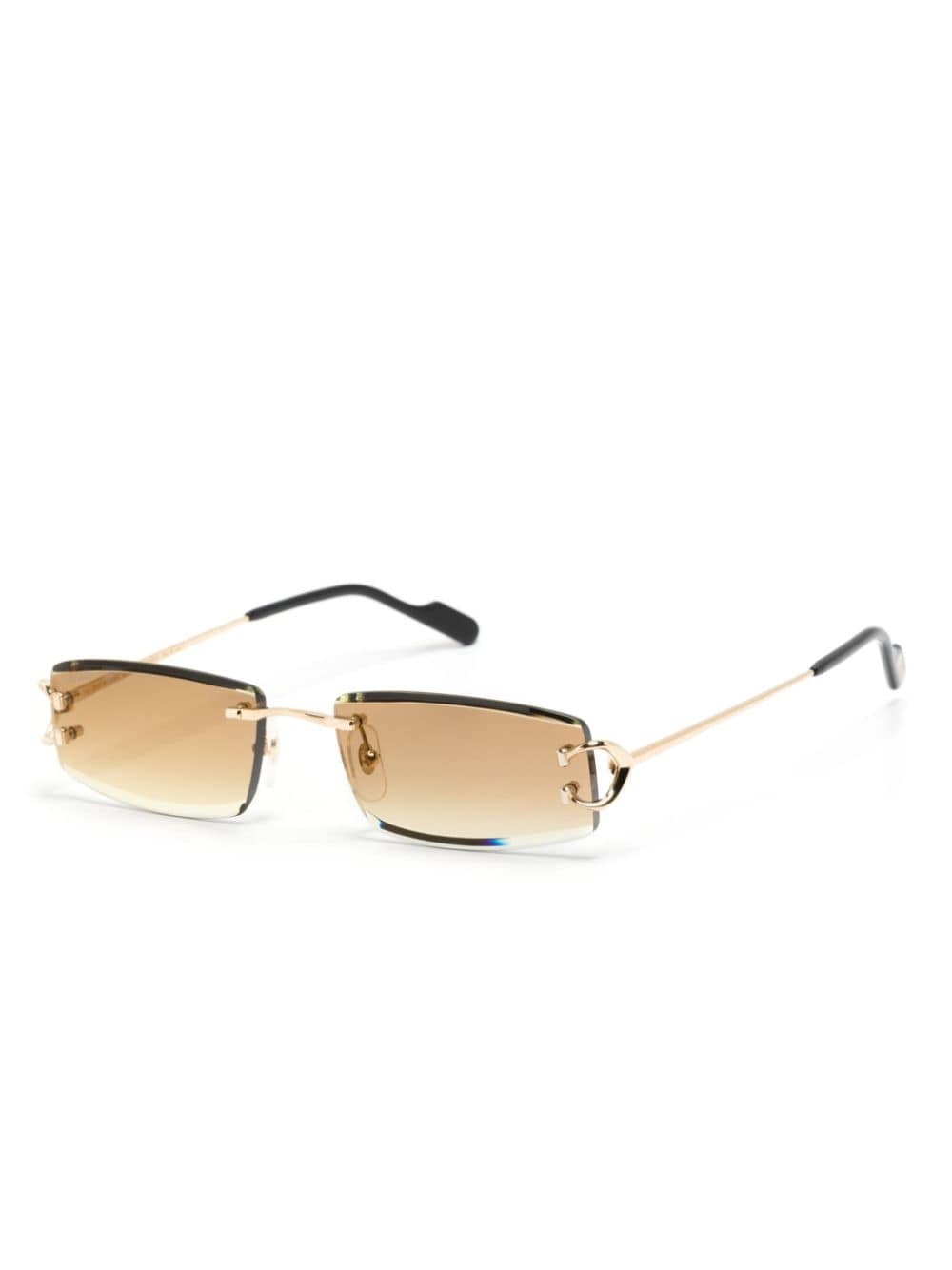 rectangle-frame sunglasses - 2