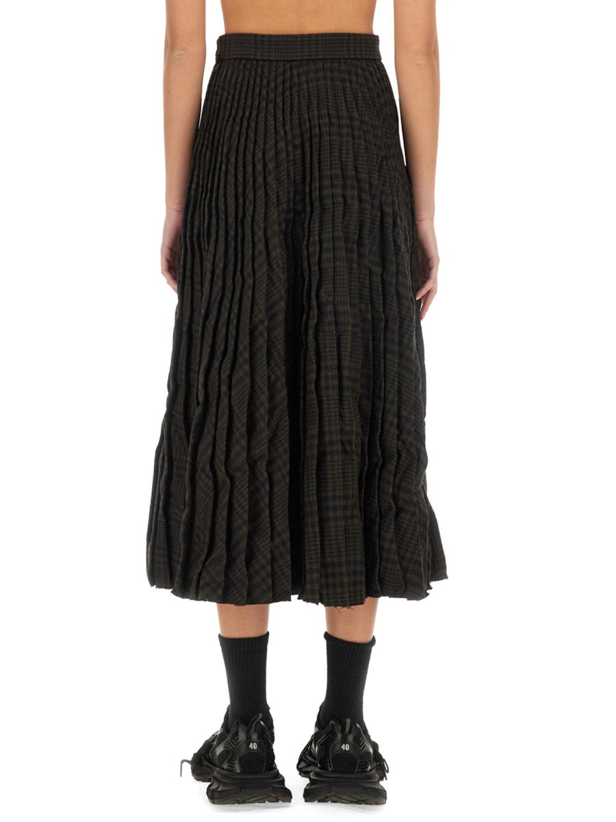 Balenciaga Women Pleated Skirt. - 2