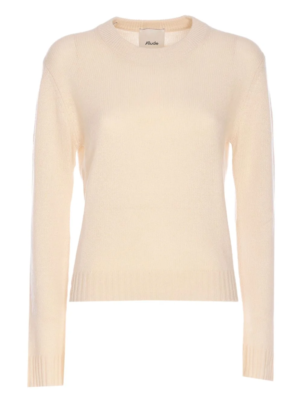 ribbed crew-neck sweater - 1