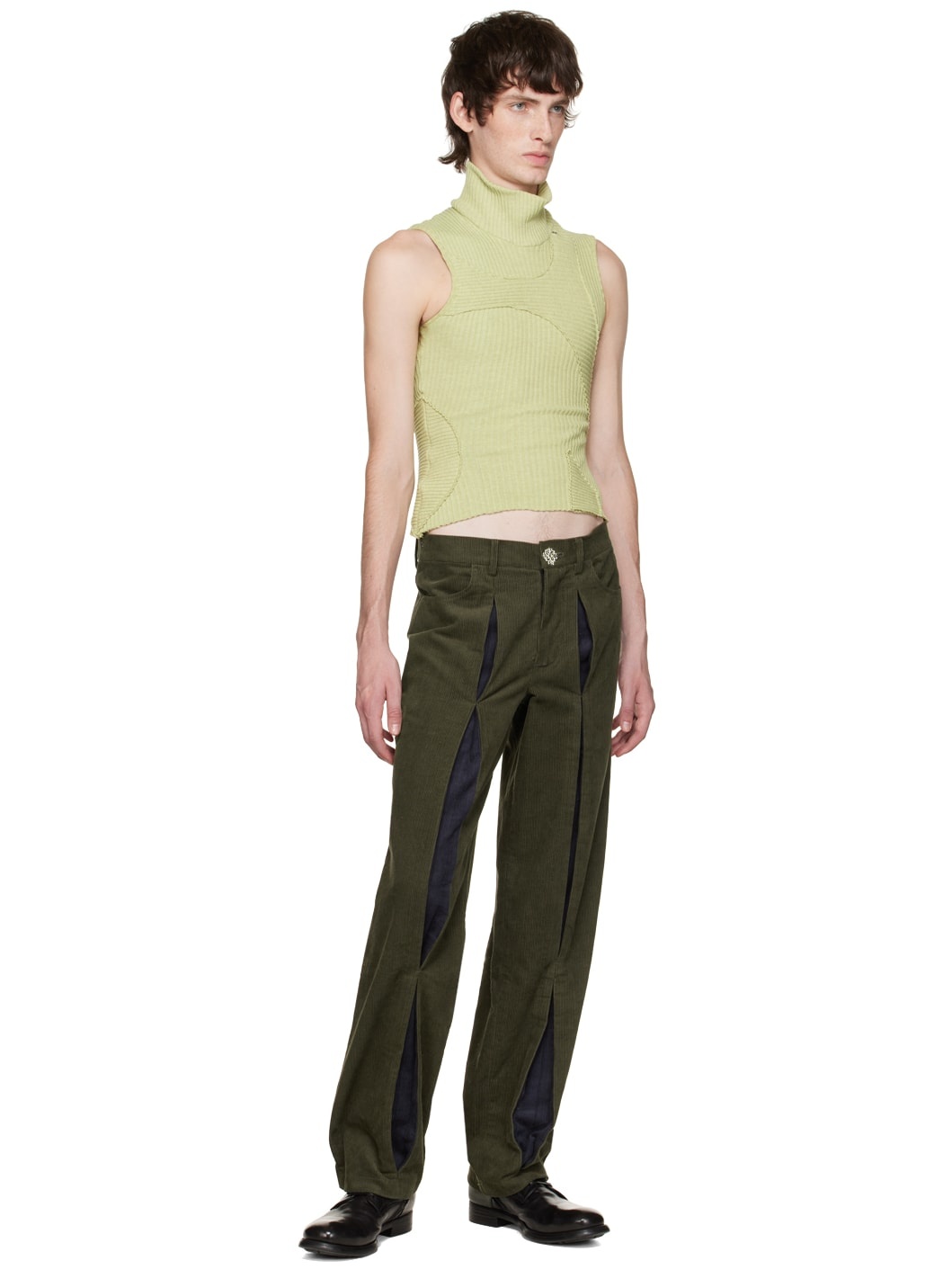 SSENSE Exclusive Green Directions Tank Top - 4