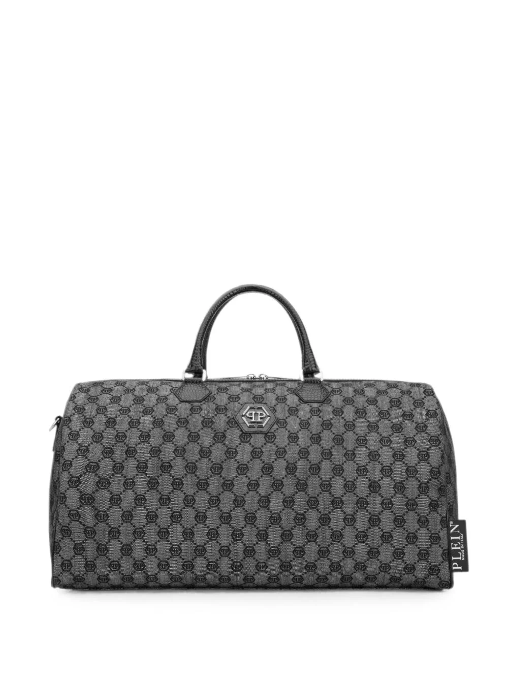 denim Weekend bag jacquard monogram - 1