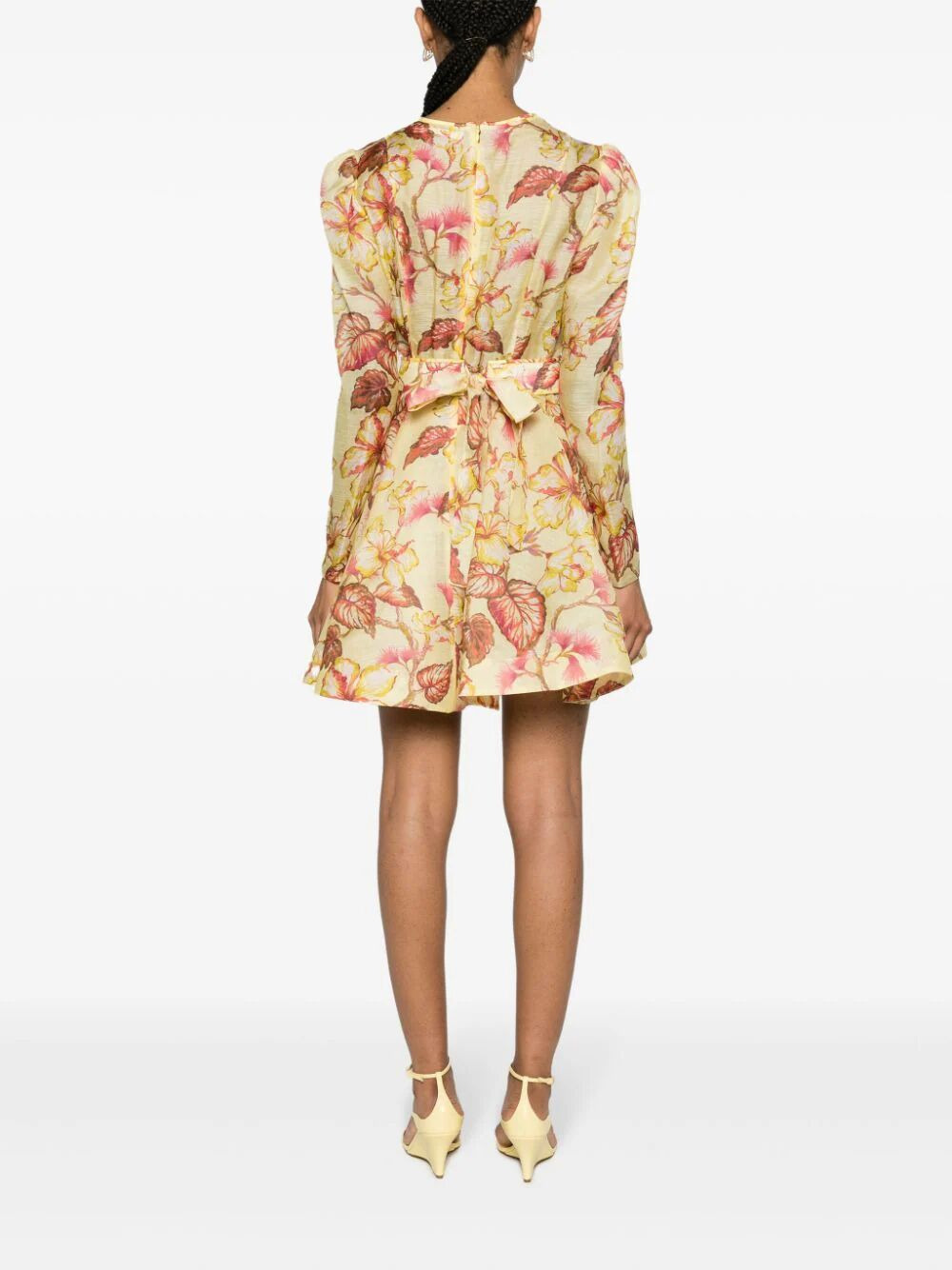 Zimmermann Women Matchmaker Floral Mini Dress - 6