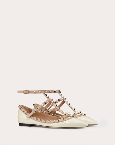 Valentino Patent Rockstud Caged Ballet Flat outlook