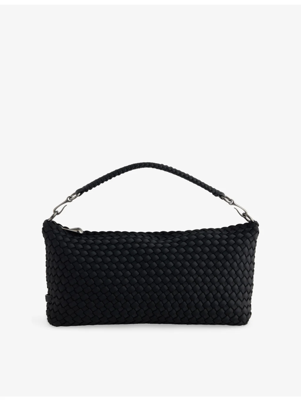 Porto Halfmoon Small Woven Shoulder Bag - 1