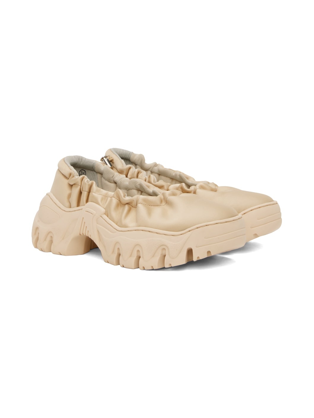 SSENSE Exclusive Beige Boccaccio II Aura Ballerina Flats - 4