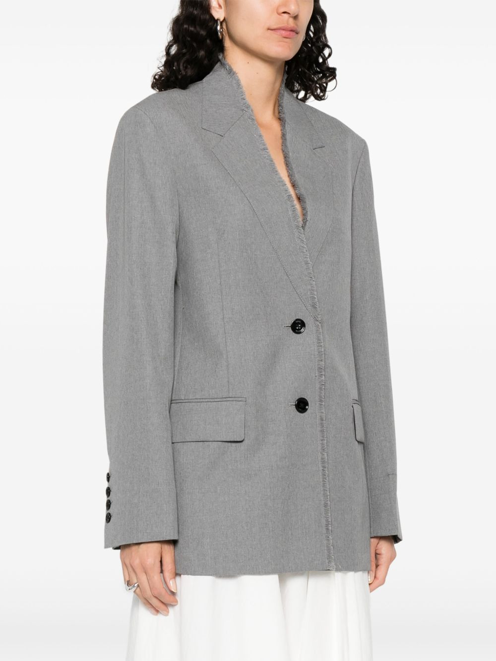 Toteme Women Single Breasted Blazer - 3