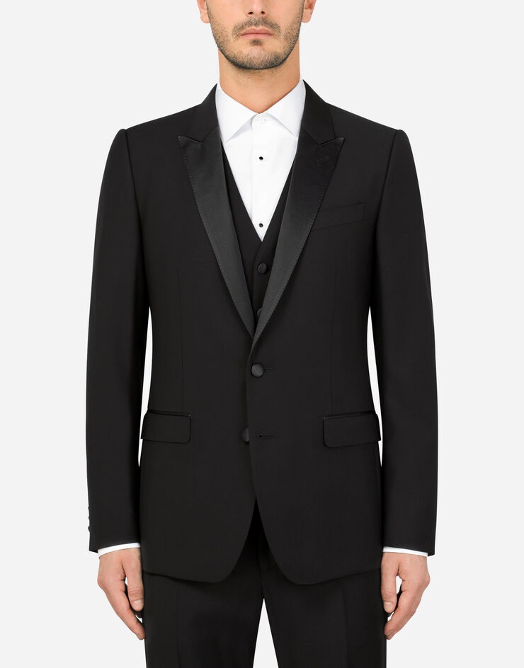 Wool and silk Martini-fit tuxedo suit - 4