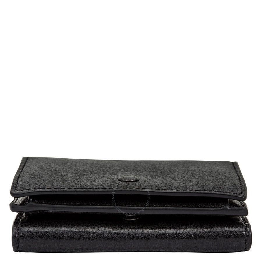 Coach Soft Leather Trifold Origami Coin Wallet - 7
