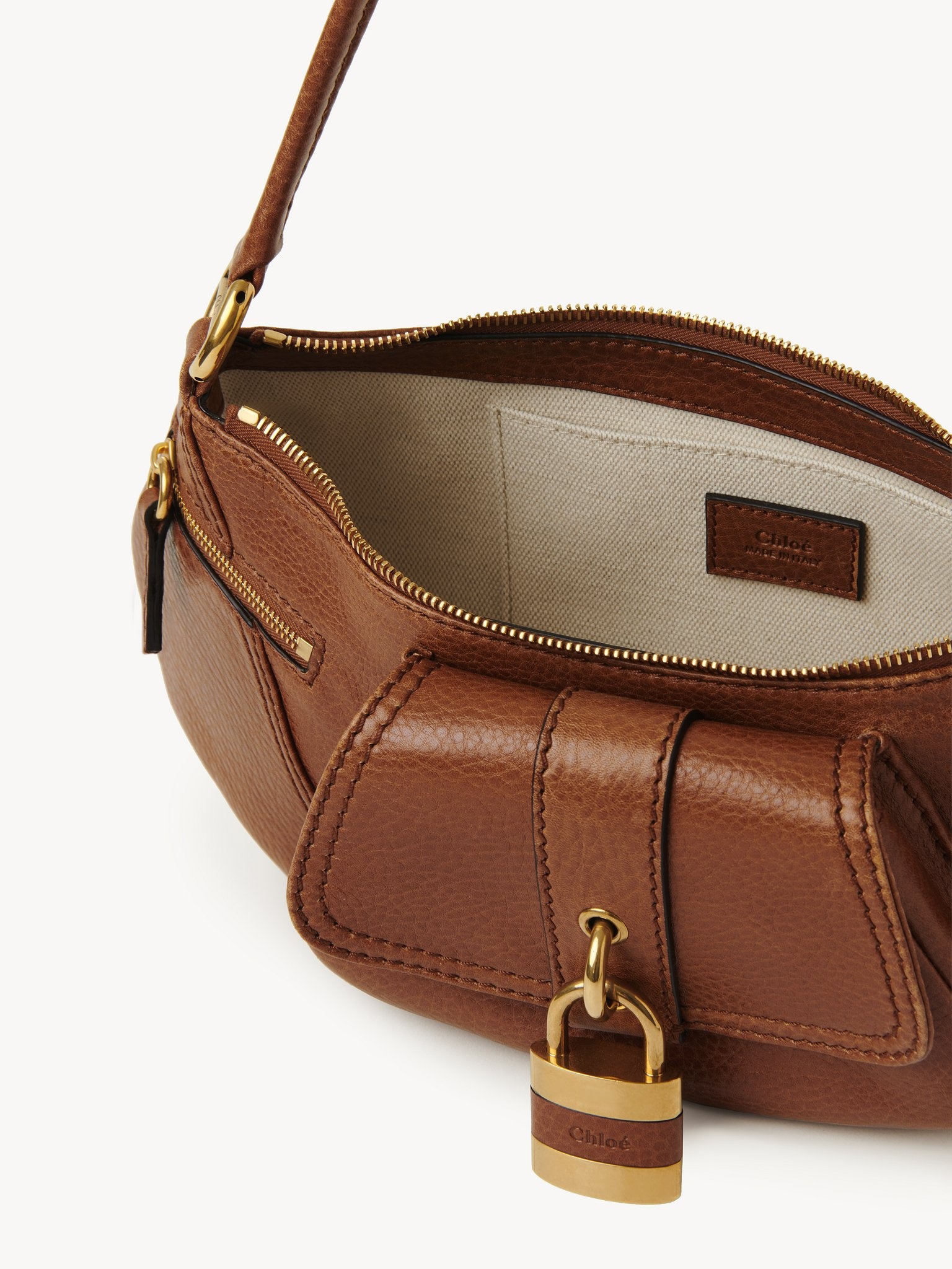 THE 99 SHOULDER BAG IN GRAINED LEATHER - 5